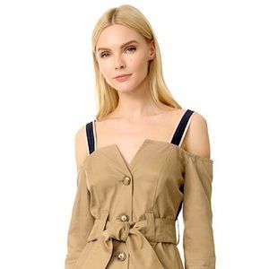 ✨🌈✨ Opening Ceremony Inside Out Cold Shoulder Trench Dress ✨🌈✨